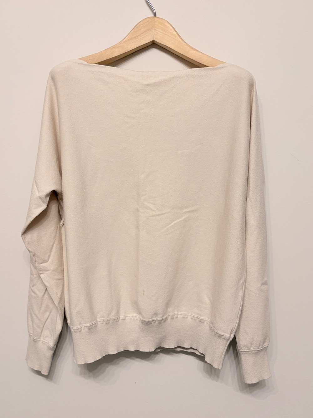 Aritzia babaton birch cream inspiration sweater sz m medium preowned